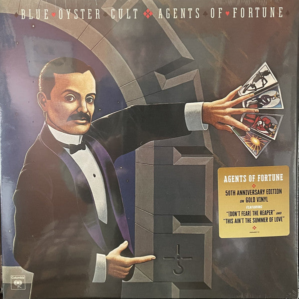 Blue Öyster Cult : Agents Of Fortune (LP, Album, RE, 50t)