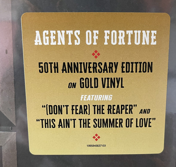 Blue Öyster Cult : Agents Of Fortune (LP, Album, RE, 50t)