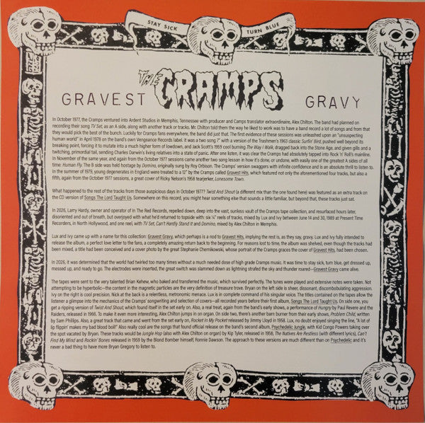 The Cramps : Gravest Gravy (LP)