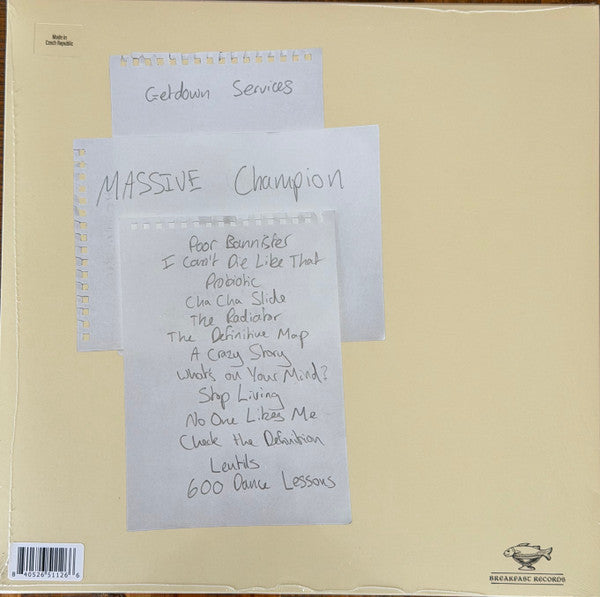 Getdown Services : Massive Champion  (LP, Album, Ltd, Bee)