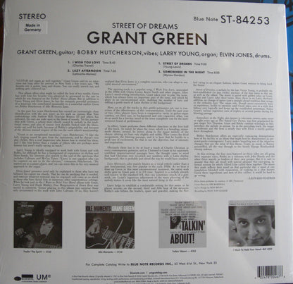 Grant Green : Street Of Dreams (LP, Album, RE, 180)