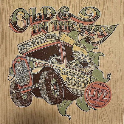 Old & In The Way : Live At Sonoma State: November 4th, 1973 (CD, Album)