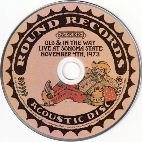 Old & In The Way : Live At Sonoma State: November 4th, 1973 (CD, Album)