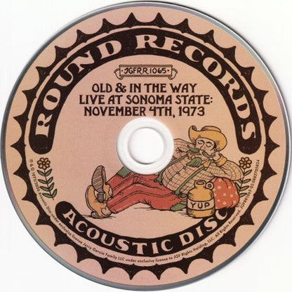 Old & In The Way : Live At Sonoma State: November 4th, 1973 (CD, Album)