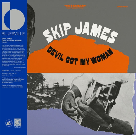 Skip James : Devil Got My Woman (LP, Album, RE, 180)