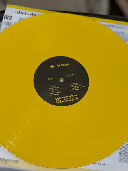 Die Kreuzen : Die Kreuzen (LP, Album, RP, yel)