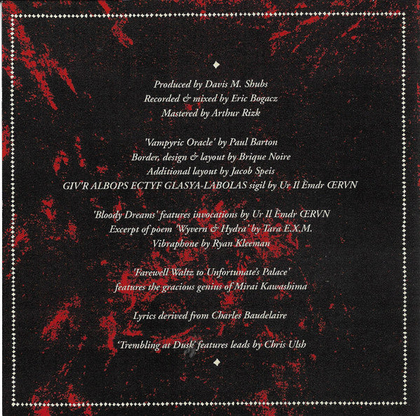 Devil Master's* : Bloody Dreams (CD, Album)