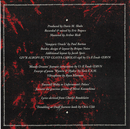 Devil Master's* : Bloody Dreams (CD, Album)