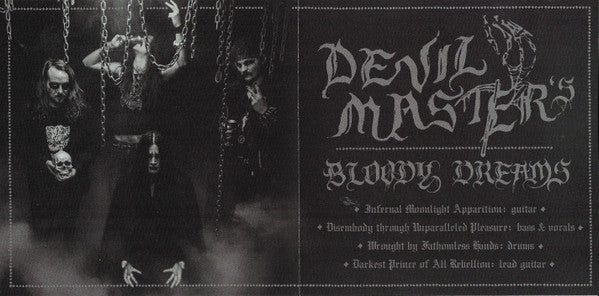 Devil Master's* : Bloody Dreams (CD, Album)