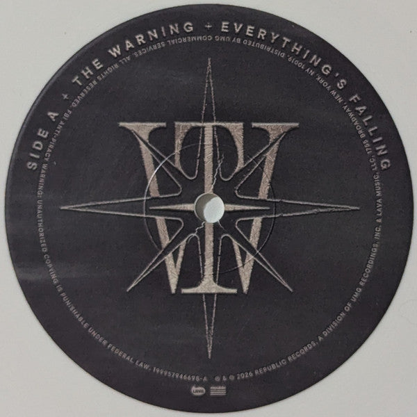 The Warning : Everything's Falling (LP, Album, Fea)
