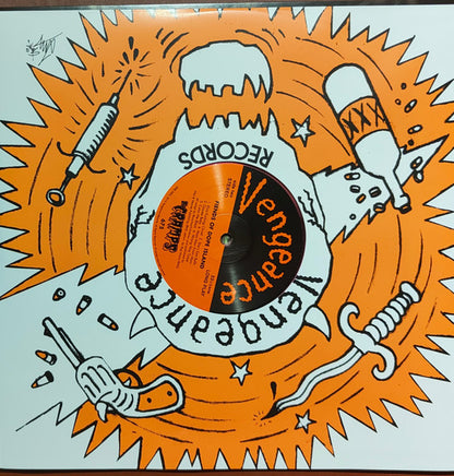 The Cramps : Fiends Of Dope Island (LP, Album, RE, Pin)