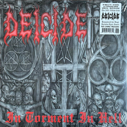 Deicide : In Torment In Hell (LP, Album, RE, RM, Red)