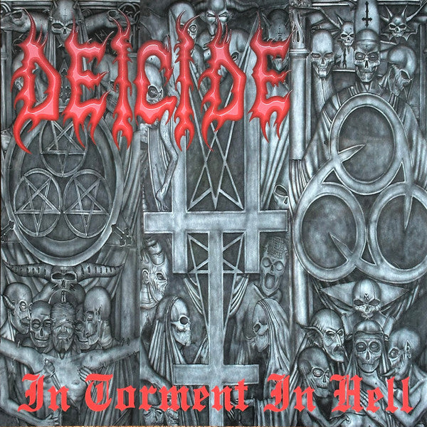 Deicide : In Torment In Hell (LP, Album, RE, RM, Red)
