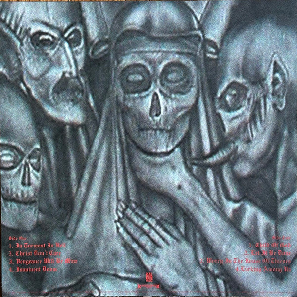 Deicide : In Torment In Hell (LP, Album, RE, RM, Red)