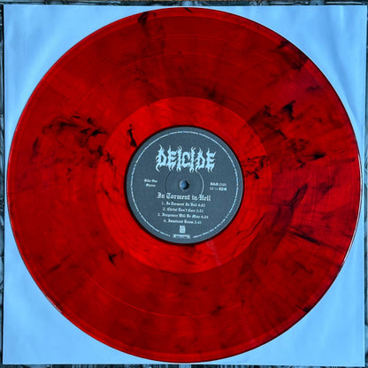 Deicide : In Torment In Hell (LP, Album, RE, RM, Red)