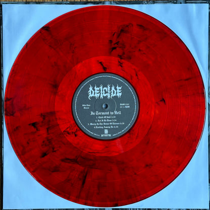 Deicide : In Torment In Hell (LP, Album, RE, RM, Red)