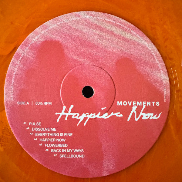 Movements (4) : Happier Now (LP, Album, Ltd, Sun)