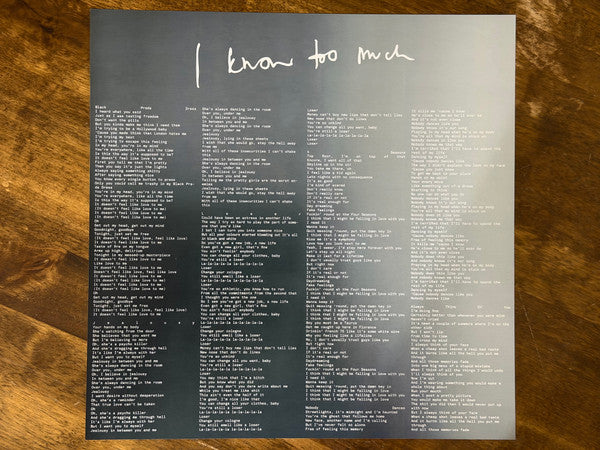 Ellie Goulding : I Know Too Much (LP, Pea)