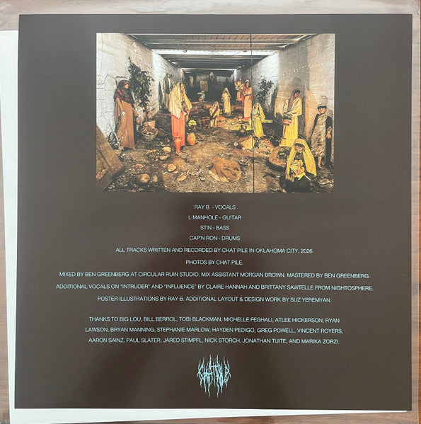 Chat Pile : Who Loves The Sun (LP, Album)