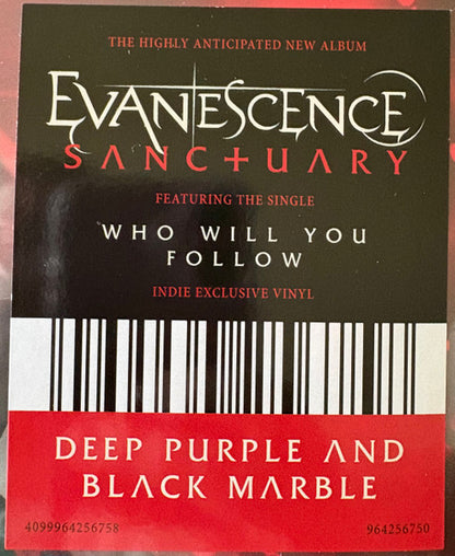 Evanescence : Sanctuary (LP, Dee + LP, S/Sided, Etch, Dee + Album)