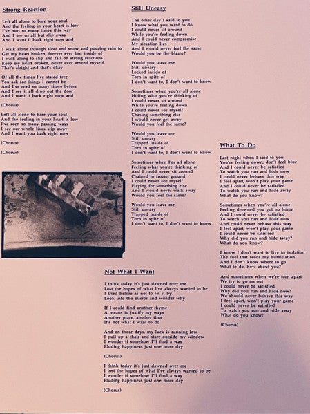 Pegboy : Strong Reaction (LP, Album, Ltd, RE, Yel)
