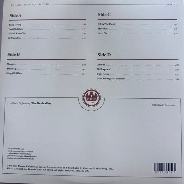 The Revivalists : Men Amongst Mountains (2xLP, Ltd, Gat)