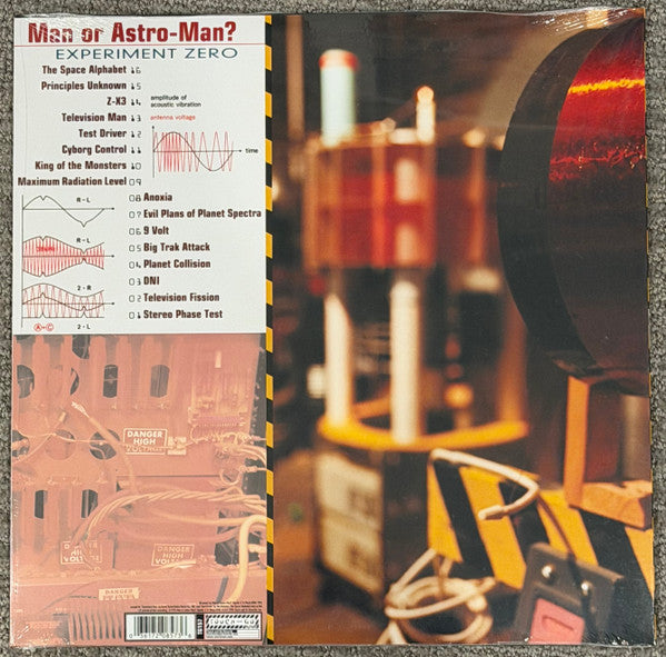 Man Or Astro-Man? : Experiment Zero (12", Album, Ltd, RE, Ora)