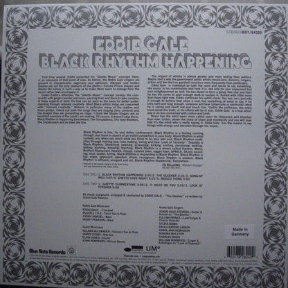 Eddie Gale : Black Rhythm Happening (LP, Album, RE, RP, 180)