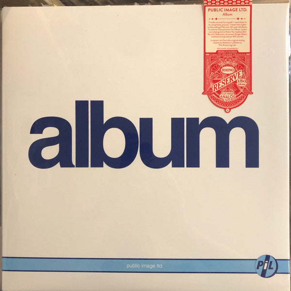Public Image Limited : Album (LP, Album, RE, 180)