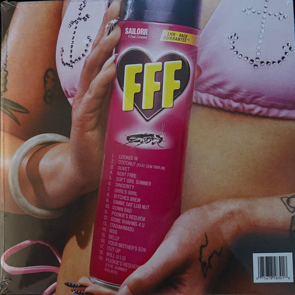 SAILORR : FROM FLORIDA'S FINEST DELU/XXX [for my delusional ex] (LP, Dlx, Mixtape, Pin)