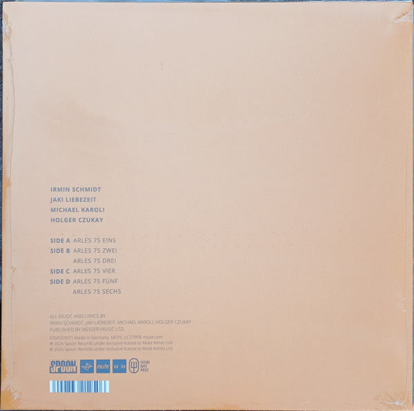Can : Live In Arles 1975 (2xLP, Album)