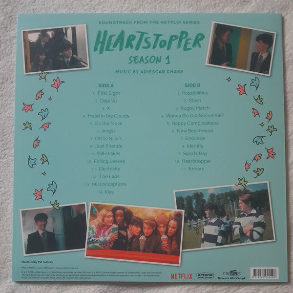 Adiescar Chase : Heartstopper (Soundtrack From The Netflix Series And Film) (Box, Album, Ltd, Num + LP, Blu + LP, Pin + LP, Yel)