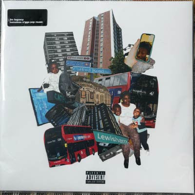 Jim Legxacy : Homeless N*gga Pop Music (LP, Mixtape)
