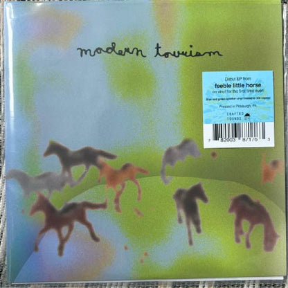 feeble little horse : modern tourism (7")