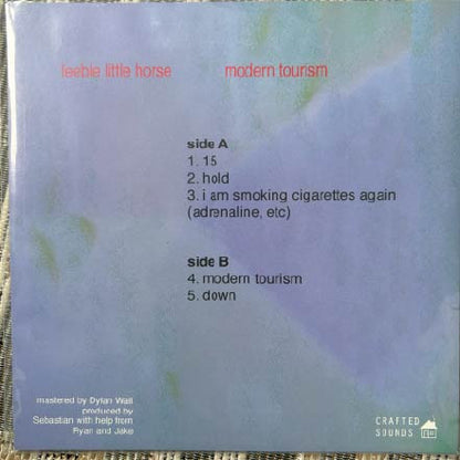 feeble little horse : modern tourism (7")