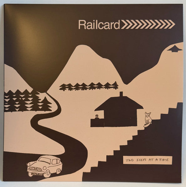 Railcard : Two Steps At A Time (LP, Album, Tan)