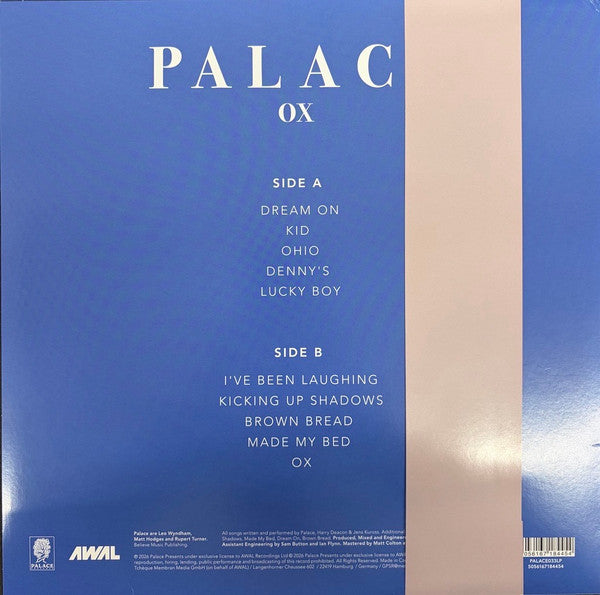 Palace (14) : Ox (LP, Album, Ltd, Bla)