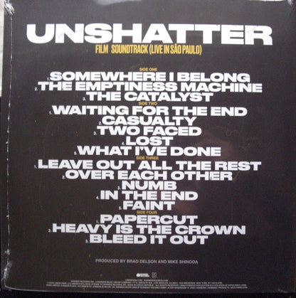 Linkin Park : Unshatter - Film Soundtrack (Live In São Paulo) (2xLP, Album, Ltd, Ora)