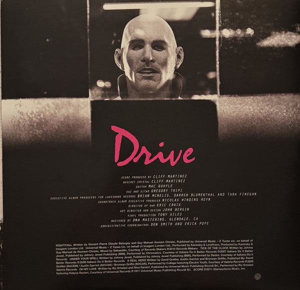 Cliff Martinez : Drive (Original Motion Picture Soundtrack) (LP, Ltd)