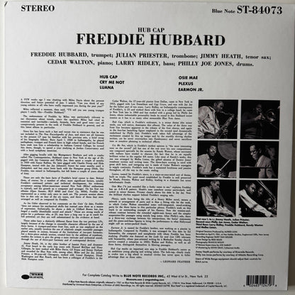 Freddie Hubbard : Hub Cap (LP, Album, RE, RM)