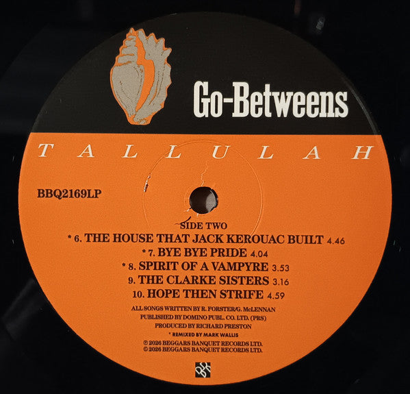 The Go-Betweens : Tallulah (LP, Album, RE, RM)
