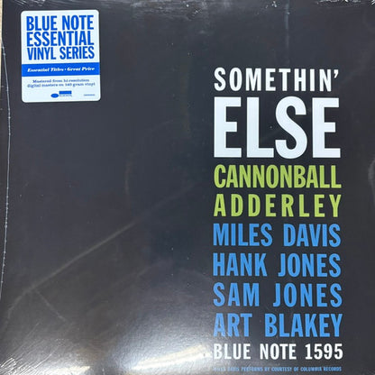 Cannonball Adderley, Miles Davis, Hank Jones, Sam Jones, Art Blakey : Somethin' Else (LP, Album, RE, 140)