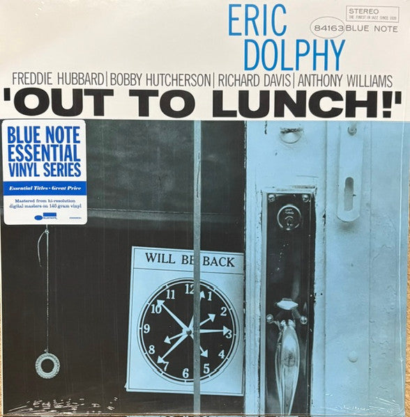 Eric Dolphy : Out To Lunch! (LP, Album, RE, 140)