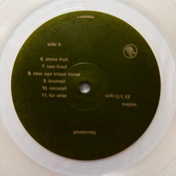 Blondshell : Violins (LP, Album, Cle)