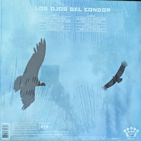 Hermanos Gutiérrez (2) : Los Ojos Del Condor (LP, Album)