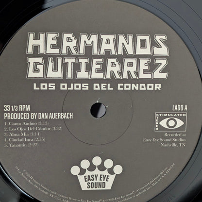 Hermanos Gutiérrez (2) : Los Ojos Del Condor (LP, Album)
