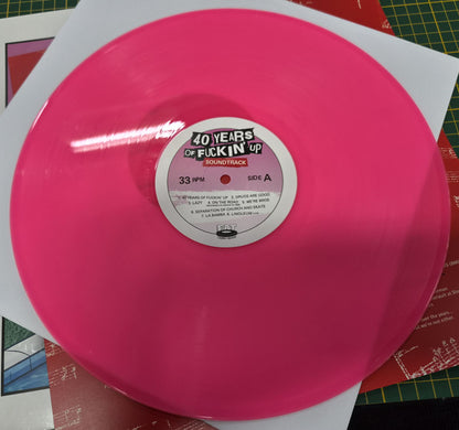 NOFX : 40 Years Of Fuckin' Up - A Film By NOFX (LP, Album, Comp, Pin)