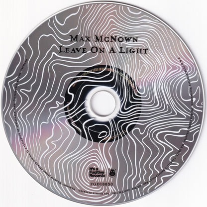 Max McNown : Leave On A Light (CD, Album)