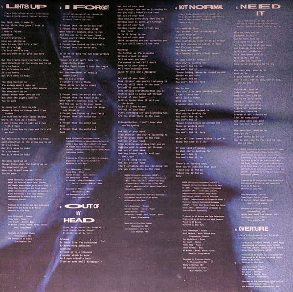 Cara Delevingne : Not Normal (LP, Album, Sea)