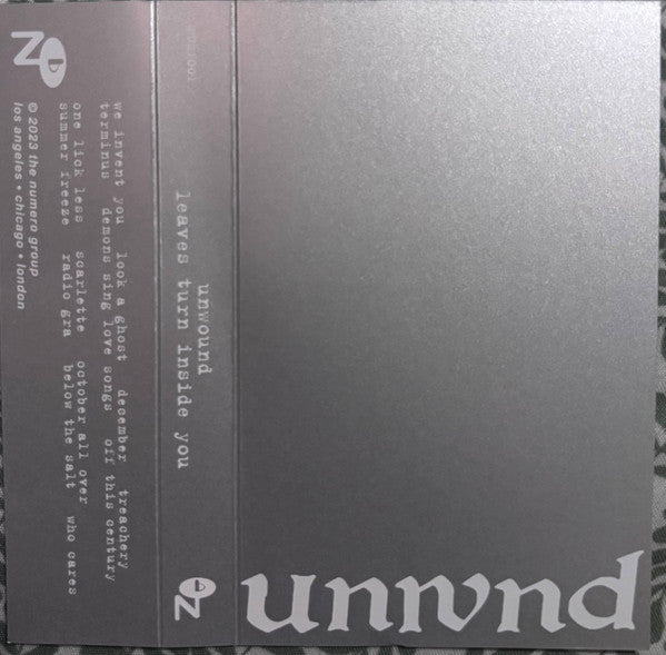 Unwound : Leaves Turn Inside You (Cass, Album, RE, RM, 25t)